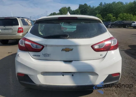 2018 Chevrolet Cruze Lt z USA, uszkodzony, nr VIN 3G1BE6SM8JS570618